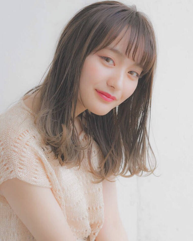 パーマ 前髪 大人かわいい ミディアム Relian青山 竹澤 優 Relian青山top Stylist 4800 Hair パーマ 前髪 大人かわいい ミディアム Relian青山 竹澤 優 Relian青山top Stylist 4800 Hair