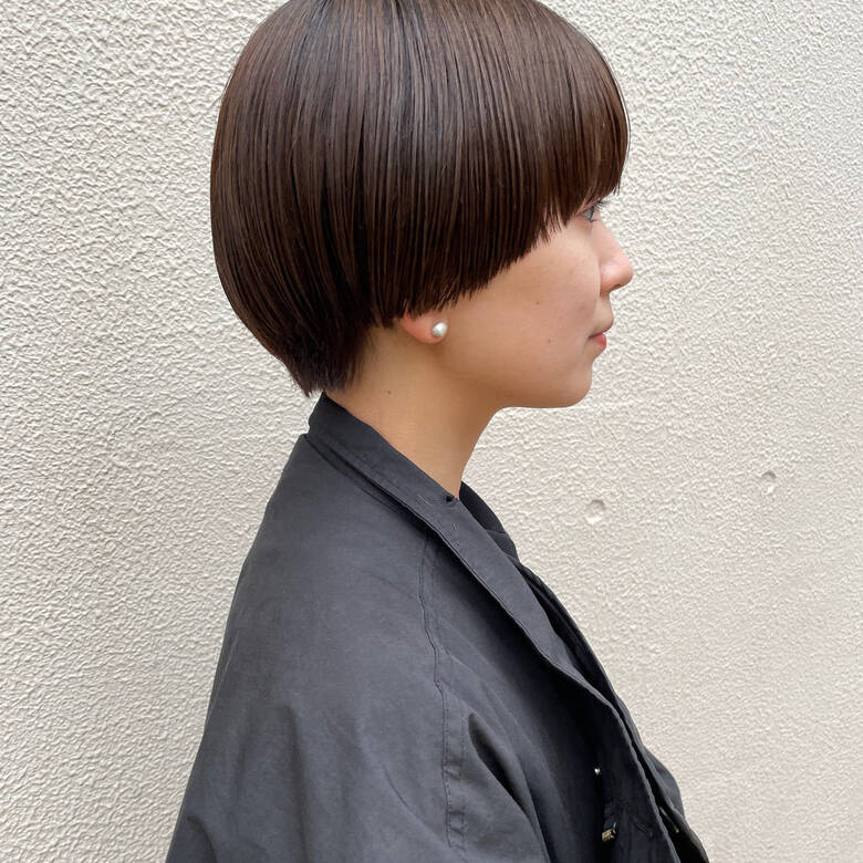 モード ショート ショートヘア 卵型 Kiit Waka Hair