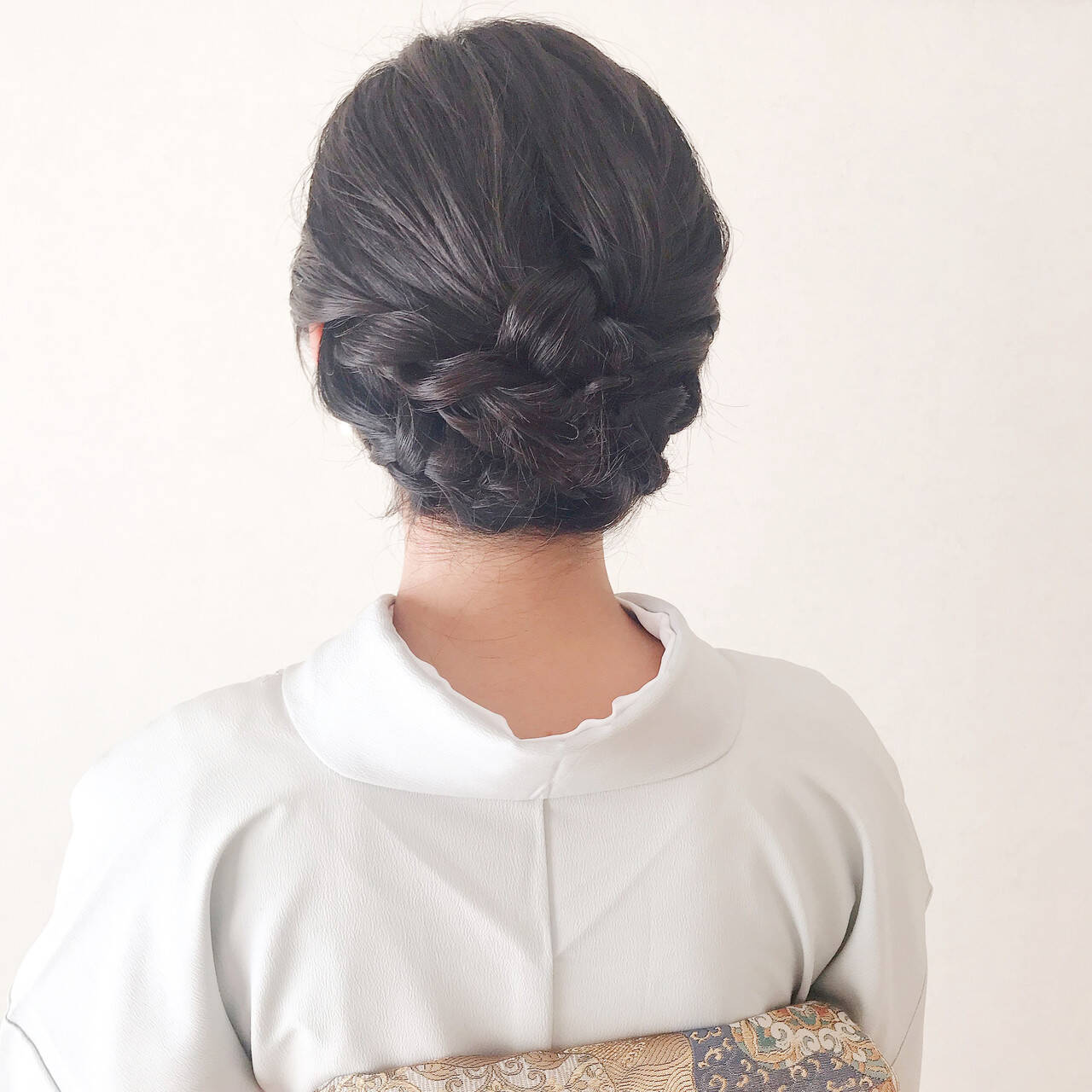 エレガント 結婚式ヘアアレンジ 結婚式 和装ヘア 福岡天神ヘアセット 着付け専門店 Three Keys Moriyama Mami Hair