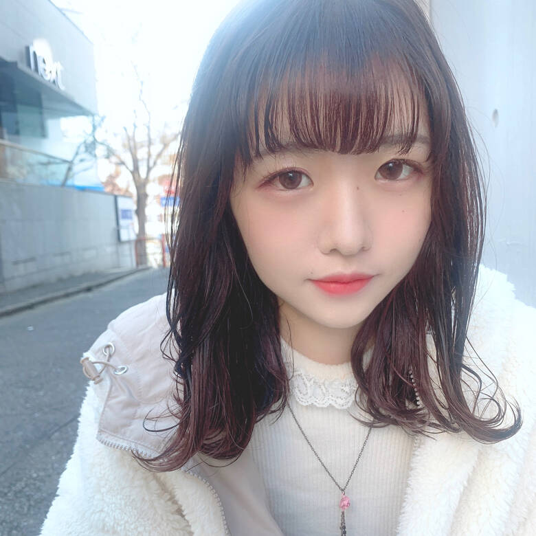 かわいい 透明感カラー インナーカラー フェミニン Salowin 川原梨央 Hair