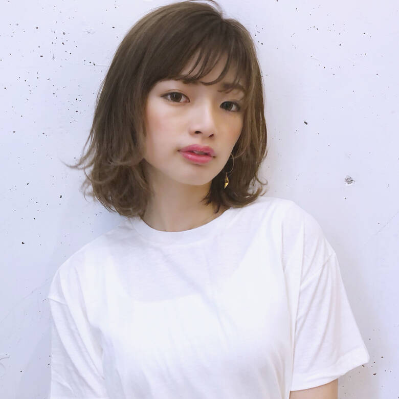 アウトドア エフォートレス 外ハネ ストリート To Na 表参道 宮崎えりな Hair