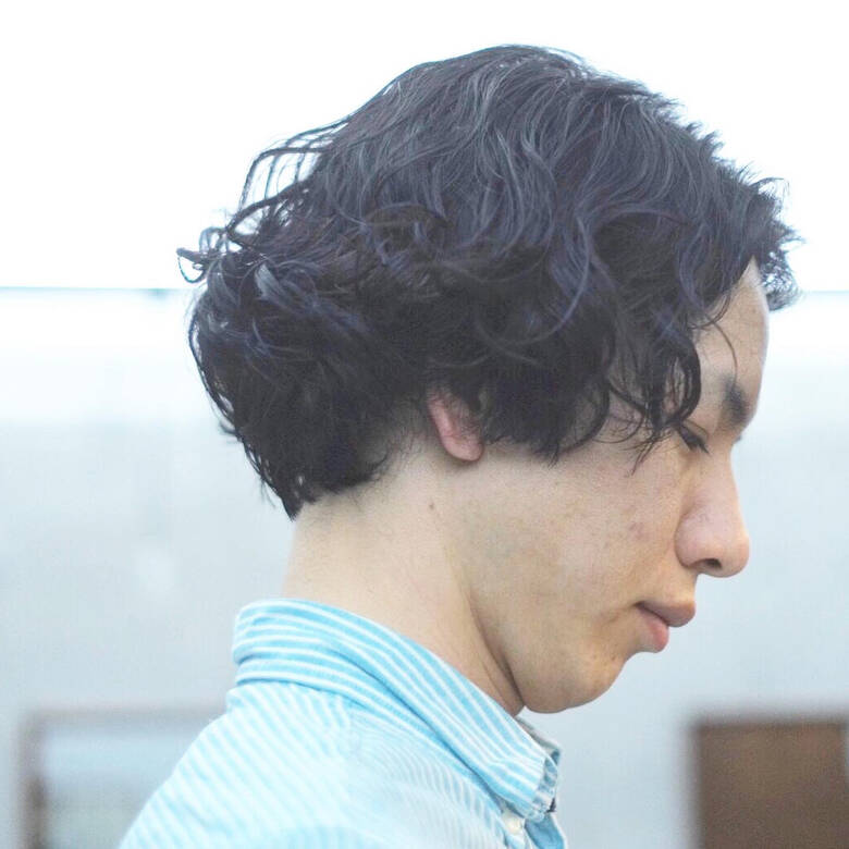 メンズショート ショート メンズパーマ ナチュラル Yoke ショートヘア Mikuni Hair