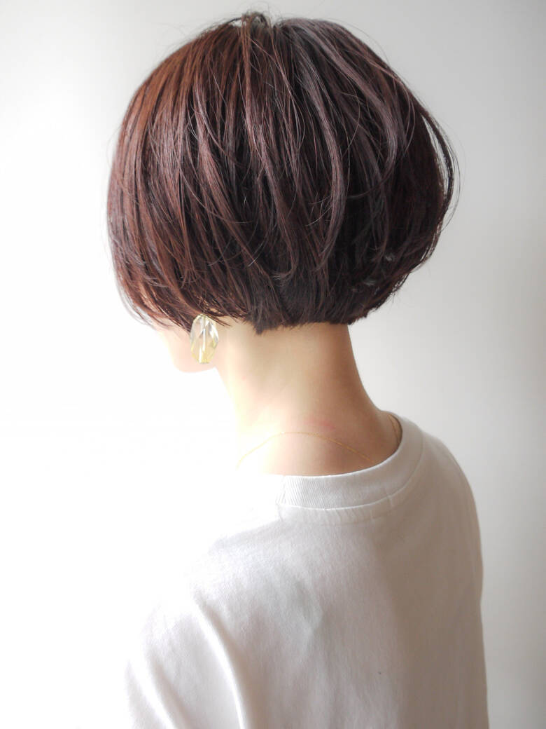 アンニュイほつれヘア 横顔美人 大人かわいい ショート Roijir Hiroki Roijir Hair