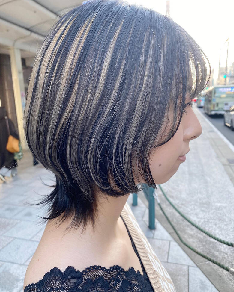 ウルフ女子 ミディアム ウルフカット ネオウルフ Snob 元橋啓太 Hair