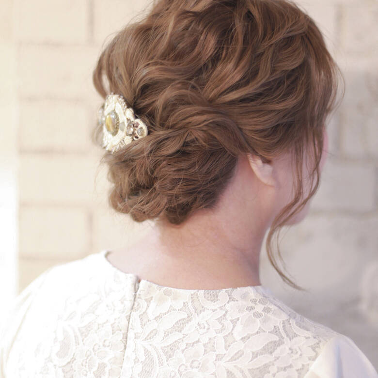 ヘアアレンジ 大人かわいい 結婚式 渋谷系 Nalu Hair 廣田哲也 Hair