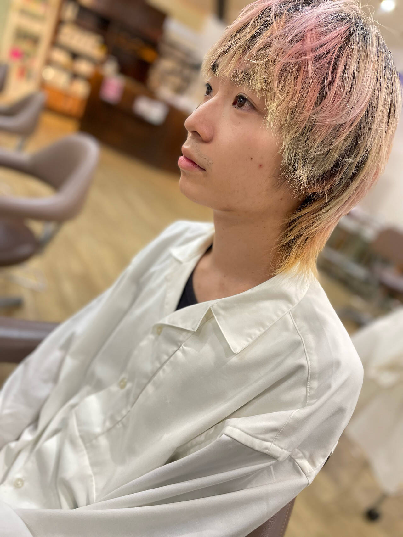 ストリート ウルフレイヤー メンズスタイル レイヤースタイル 金子 一海 Hair