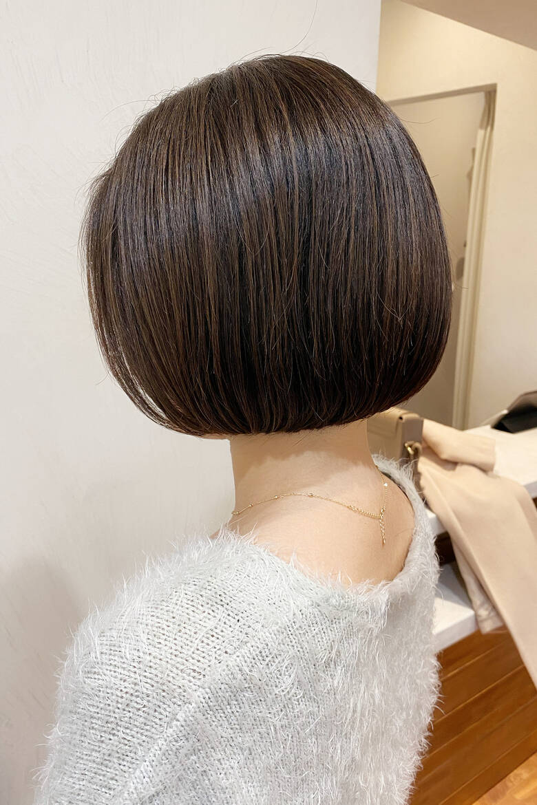 ショートボブ 大人可愛い ボブ ミニボブ Nex 趙 英来 よん Hair