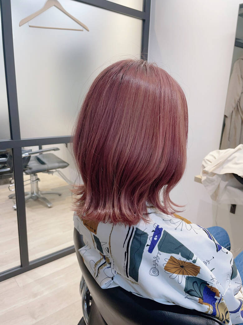 ボブ 大人可愛い ブリーチオンカラー フェミニン Goofytokyo銀座 渋谷トモヒロ ショート ボブ Hair