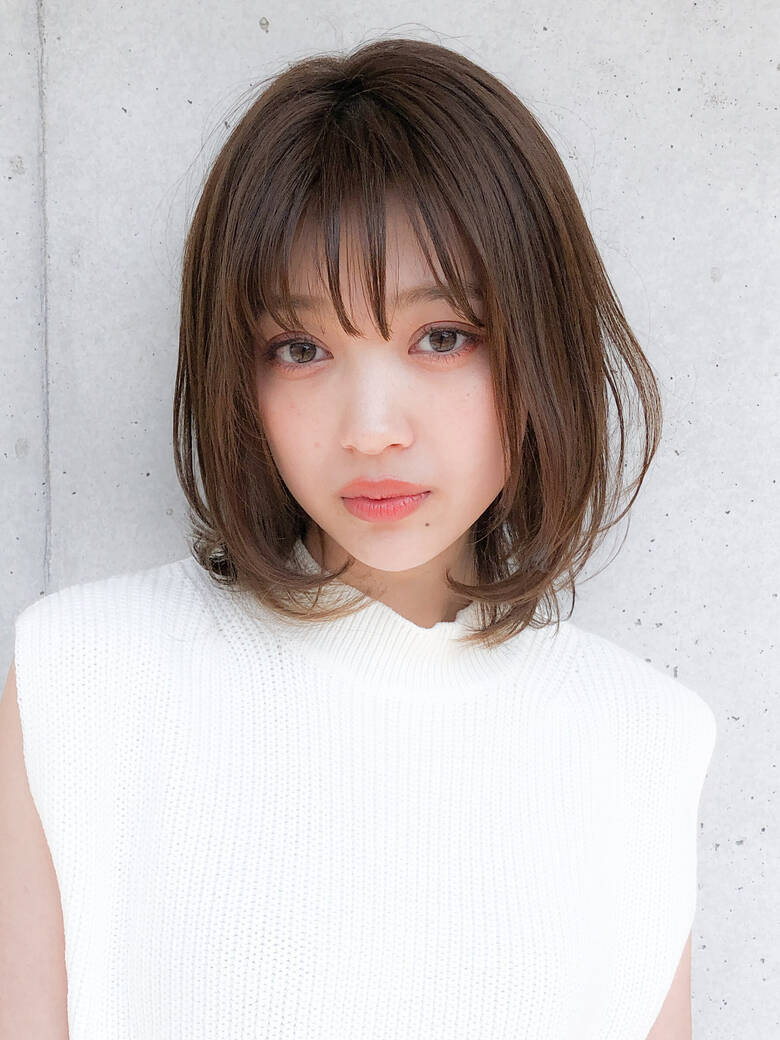 ナチュラル 大人女子 大人可愛い セミロング Agnos青山 艶髪マスター 上遠野裕樹 カトオノヒロキ 5547 Hair