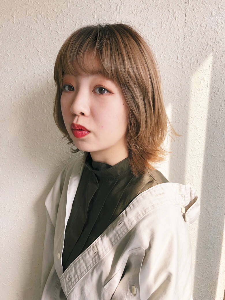 マッシュウルフ ウルフカット マッシュ ナチュラル Evo By Grow S フリーランス 平野 誠 Hair