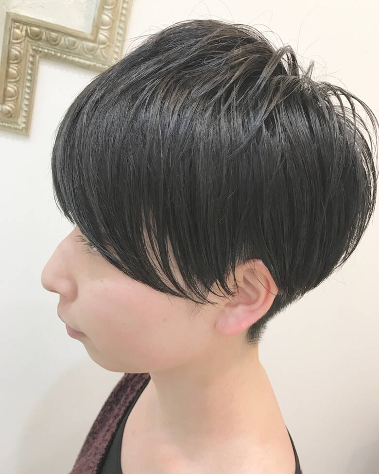 黒髪 ナチュラル ショート 爽やか Kellys Green 羽鳥 克哉 Hair