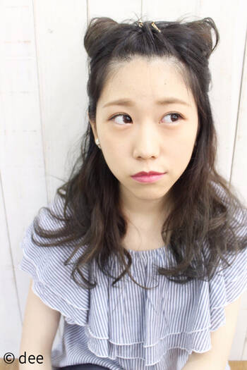 好印象をgetしたい 初心者でもできる前髪ヘアアレンジ Hair