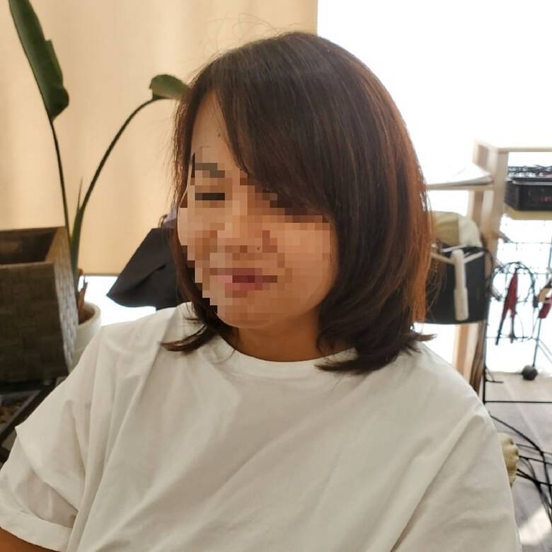 縮毛矯正 フェミニン ミディアム ストカール Galon Izumi 湊 貴子 Hair