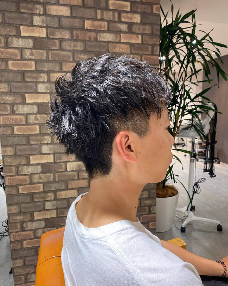 メンズショート メンズカット ツーブロック ショート Terrace Luxbe 奥野 和広 Hair