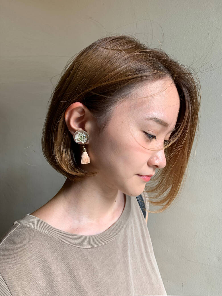 ウルフカット ショートボブ ミニボブ ボブ Snob 京都 片山 勇馬 ショート Hair