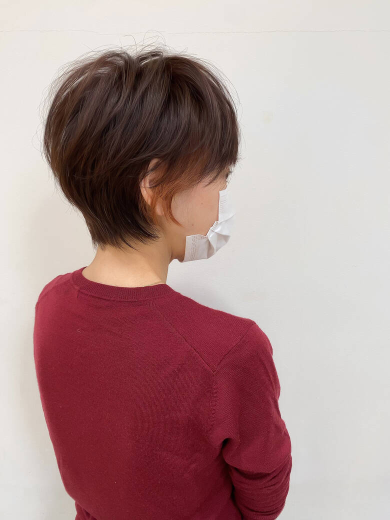 ショートヘア ショート ベリーショート ウルフカット ヘアーメイクウィル 阿倍野店 盛永稜 Hair