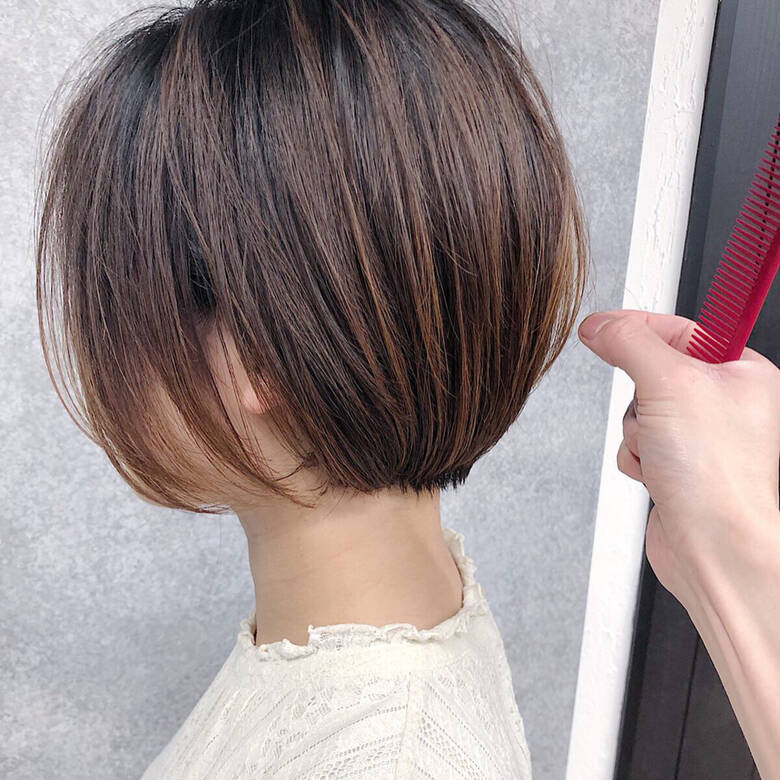 大人ショート ショートボブ ミニボブ ショート Graff Hair 本田 重人 Hair