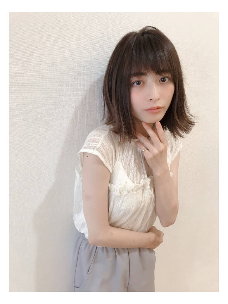 ナチュラル可愛い ナチュラル ボブ 外ハネ Films柏 市村大輔 Hair