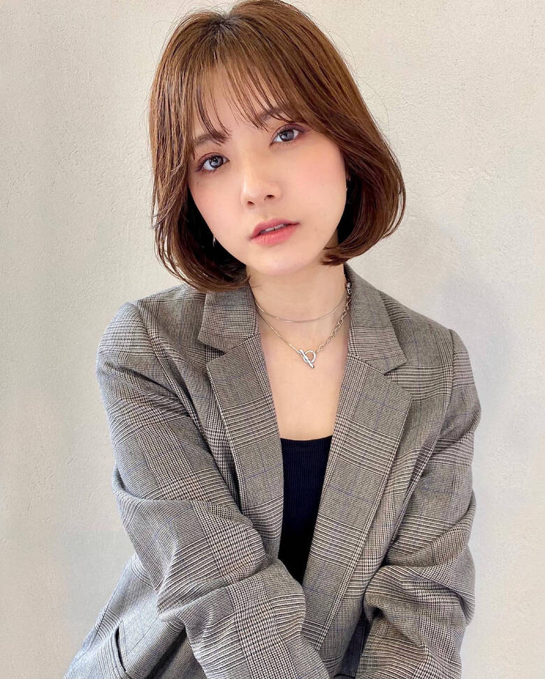 韓国ヘア ボブ モテボブ 韓国風ヘアー Lila By Afloat 緒方 創惟 Hair