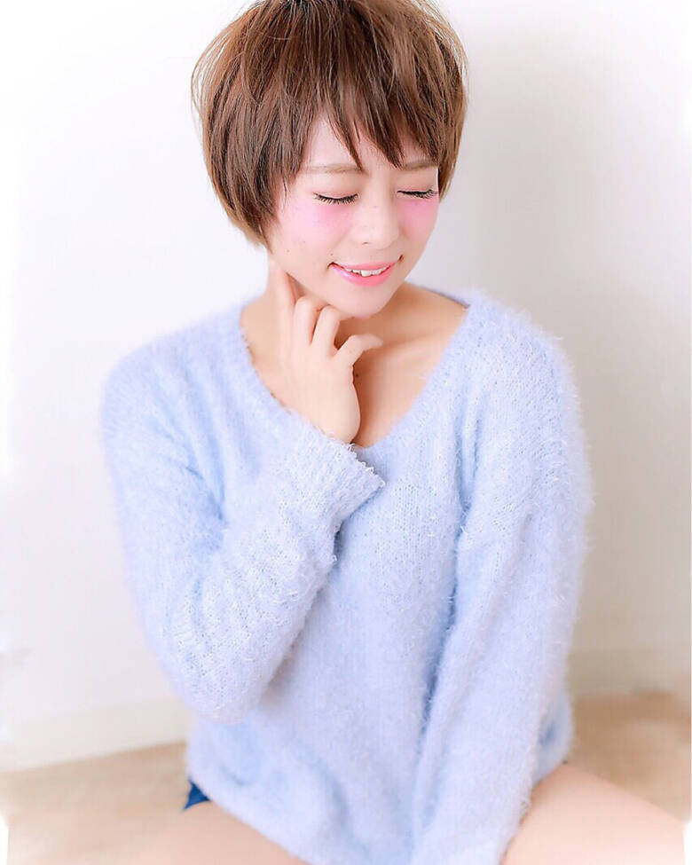 ナチュラル ショート ヘアアレンジ 亀田ゆかり Hair