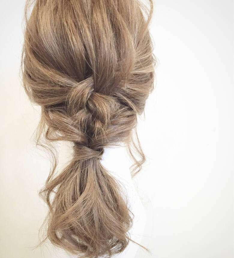セミロング ヘアアレンジ 大人かわいい ショート Wooluuw 平岡 歩 Hair