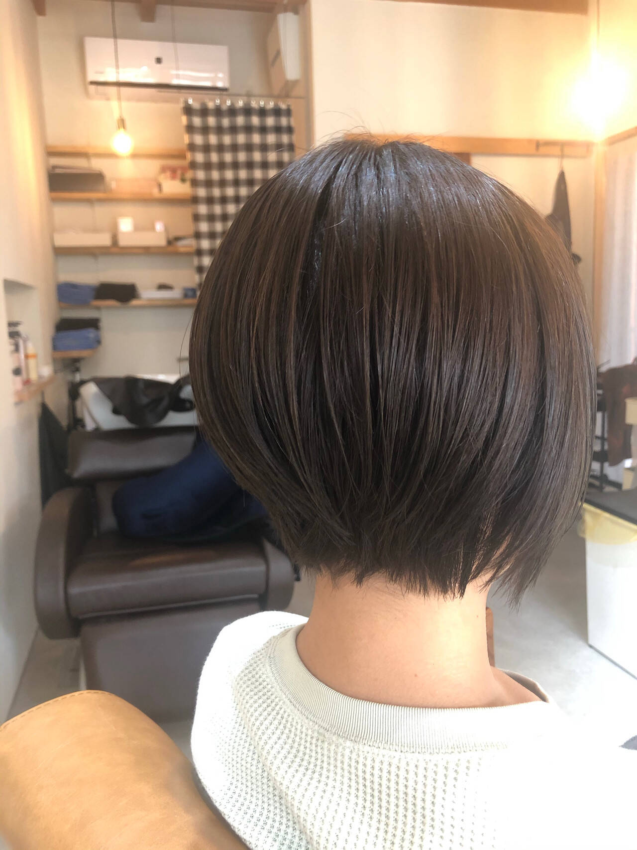 ショート ヘアカラー 透明感カラー アッシュブラウン Lala Hair Spa 古藤 なつみ Hair