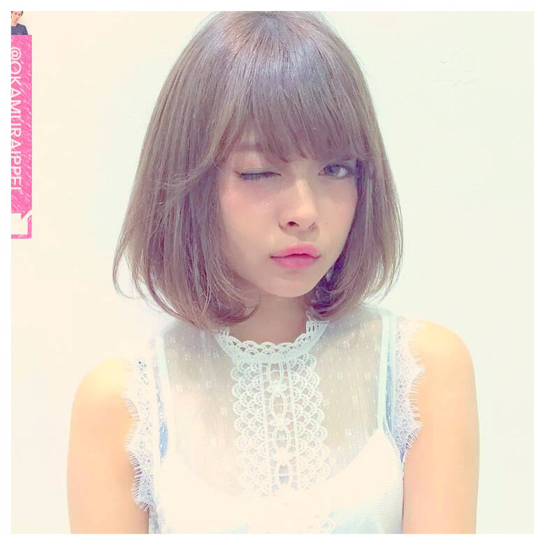 ボブ おフェロ ガーリー フェミニン 田上 莉沙 6919 Hair