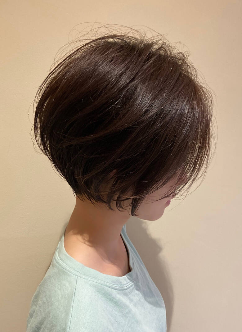 ショート ミニボブ ショートボブ ハンサムショート Bump銀座 Kazuyuki Urano 6047 Hair