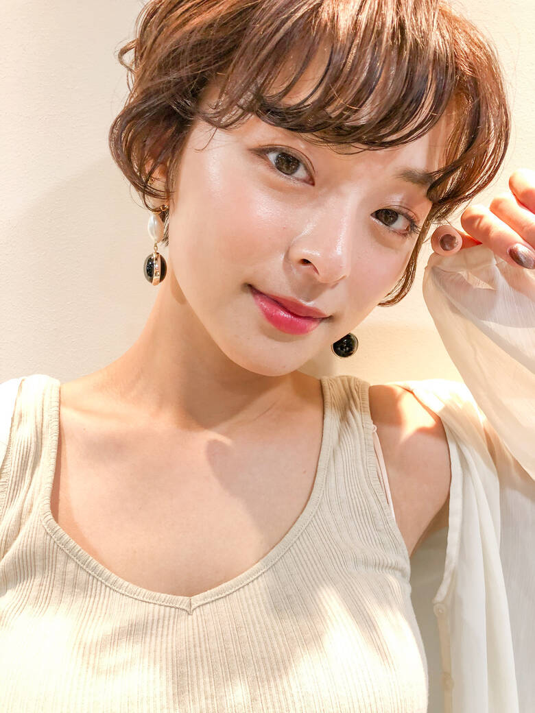 ショート ベリーショート フェミニン ショートヘア Dydi表参道 本田結 ほんだゆい Dydi表参道 Hair