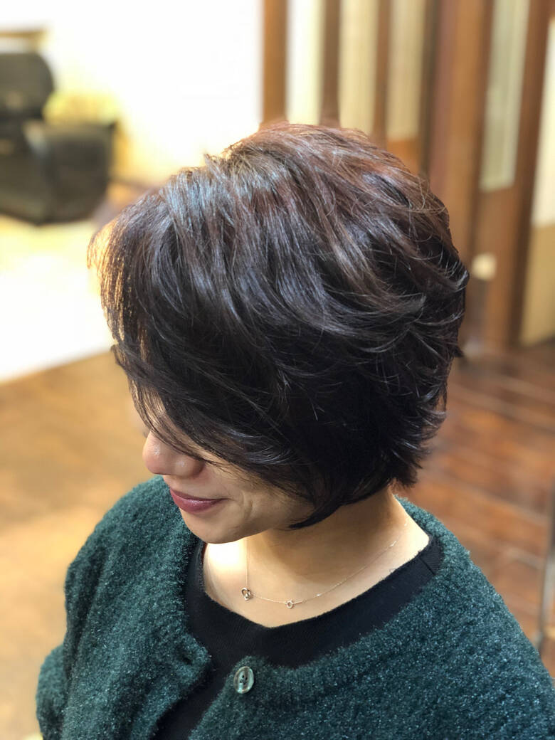 ナチュラル ショート ショートボブ ショートヘア Seek 片木 宗暁 Hair