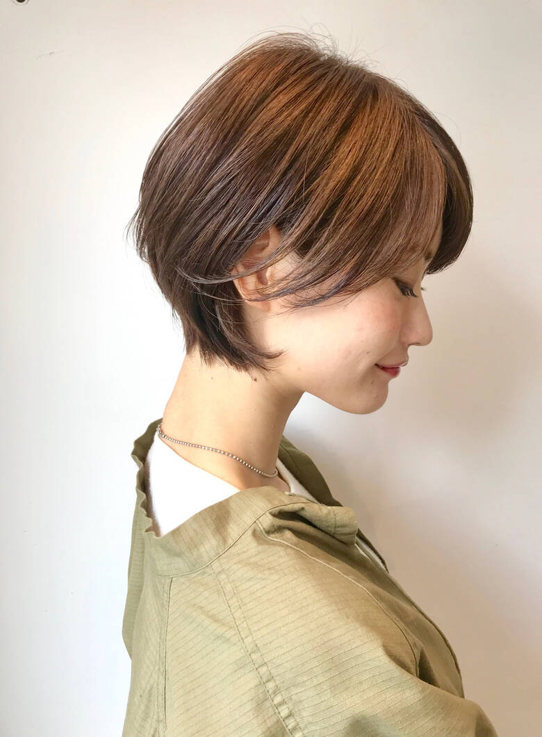 黒髪 スポーツ 結婚式 ショート Vie 大人可愛い ショート ボブが得意 つばさ Hair