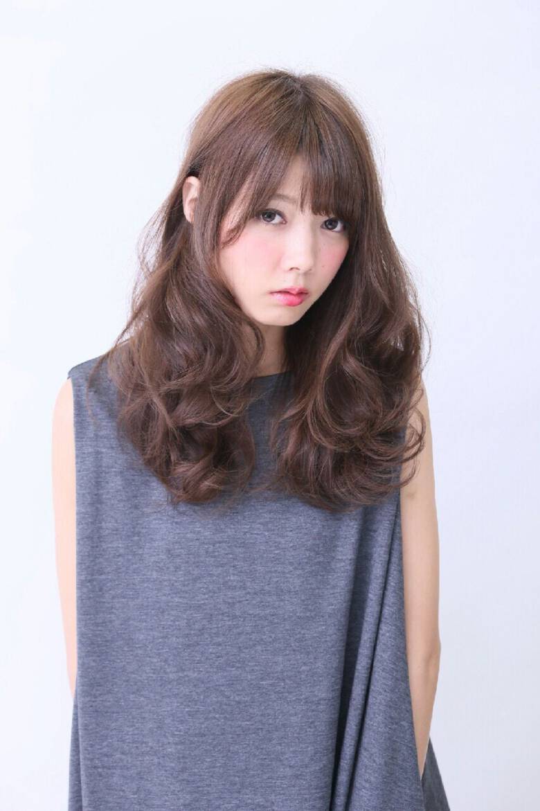 秋 ナチュラル ゆるふわ セミロング 西門愛梨沙 Hair