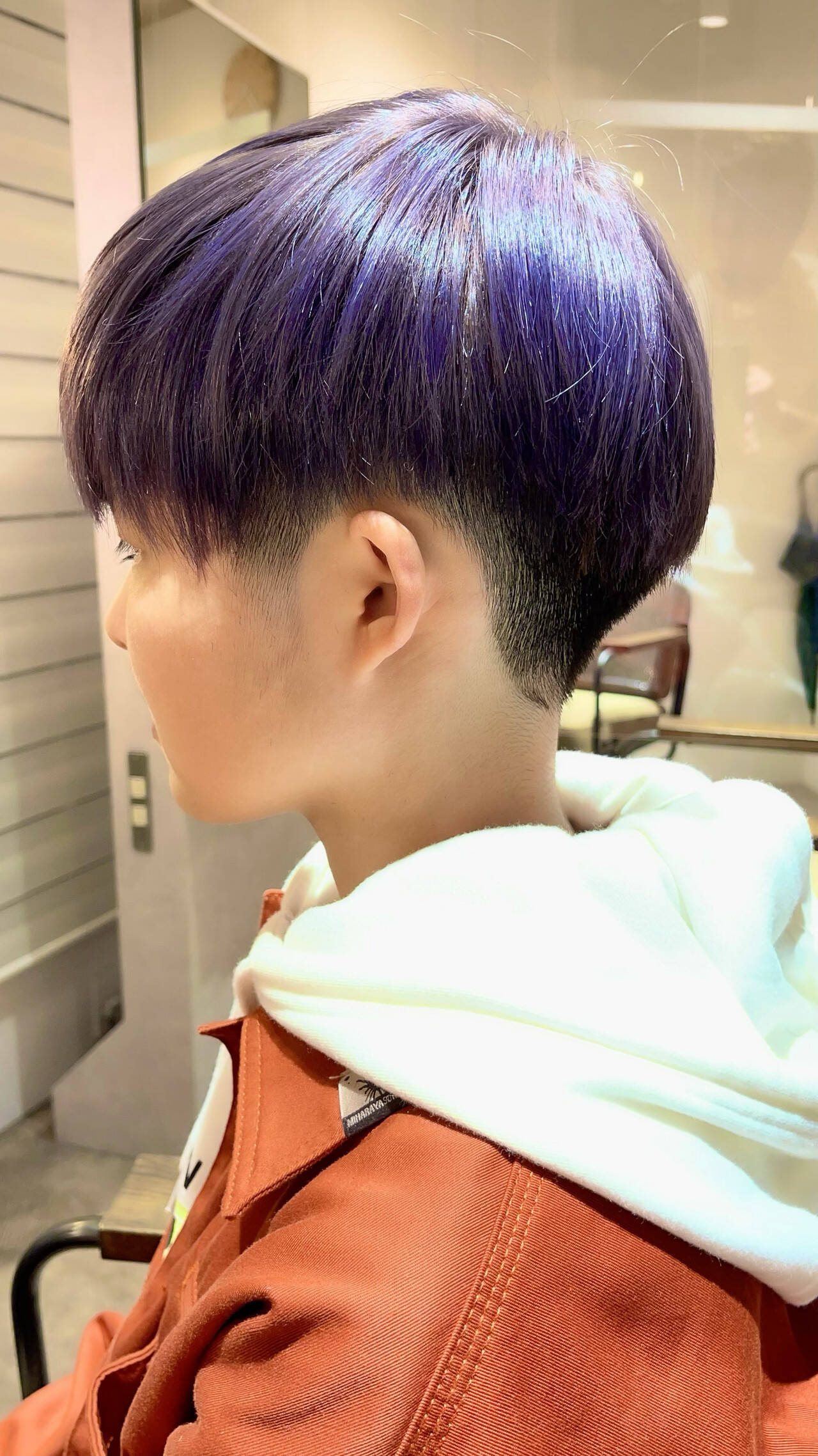 ベリーショート ナチュラル ブリーチカラー 小顔ショート Kicca 京田 学 6722 Hair