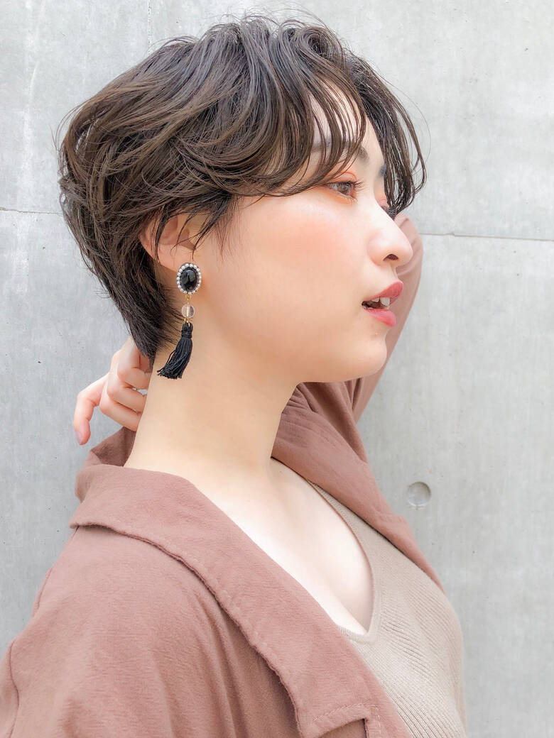 ハンサムショート デジタルパーマ ベリーショート ショートヘア Dydi表参道 本田結 ほんだゆい Dydi表参道 Hair