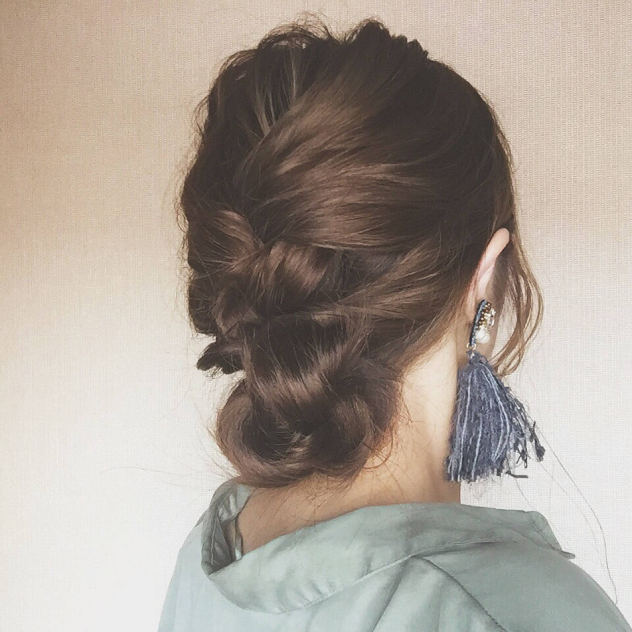 髪型 ショート 編み込み