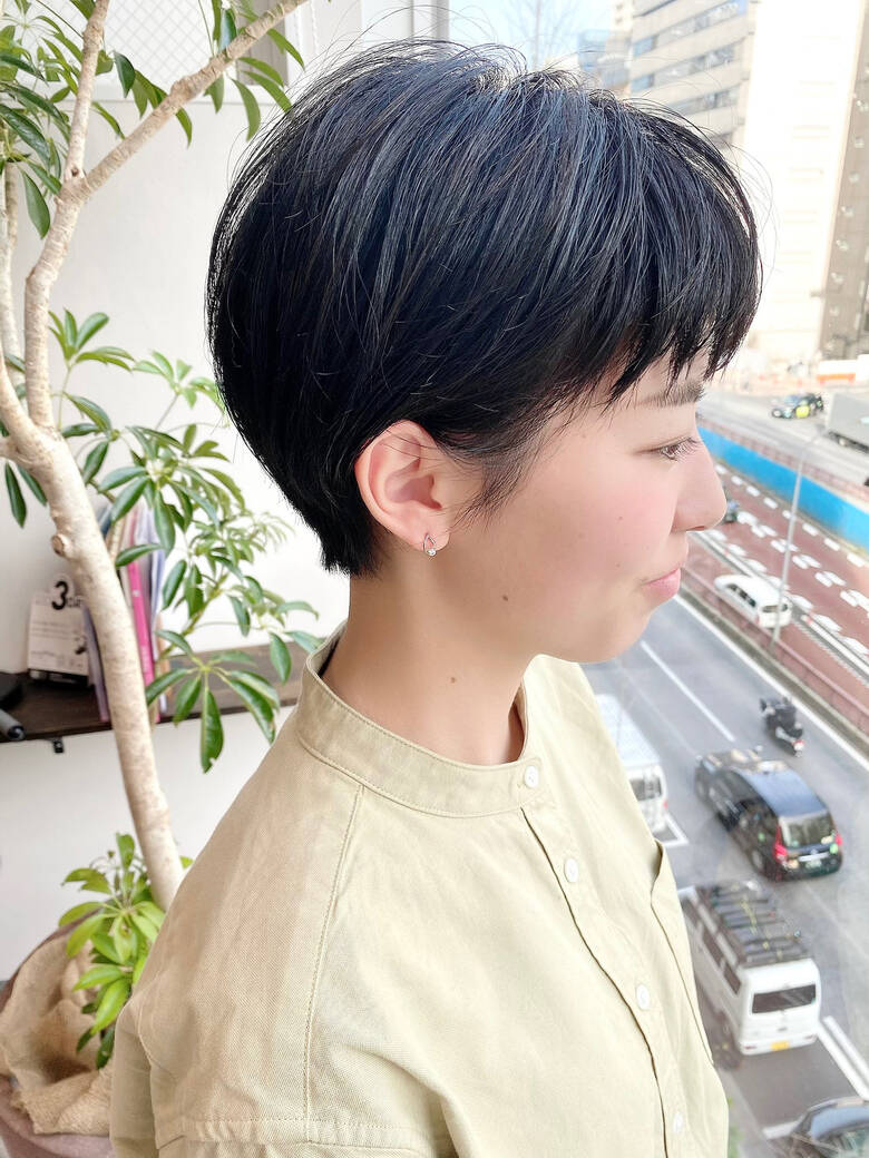 ゆるふわ ベリーショート 大人かわいい ショート Vie 大人可愛い ショート ボブが得意 つばさ Hair