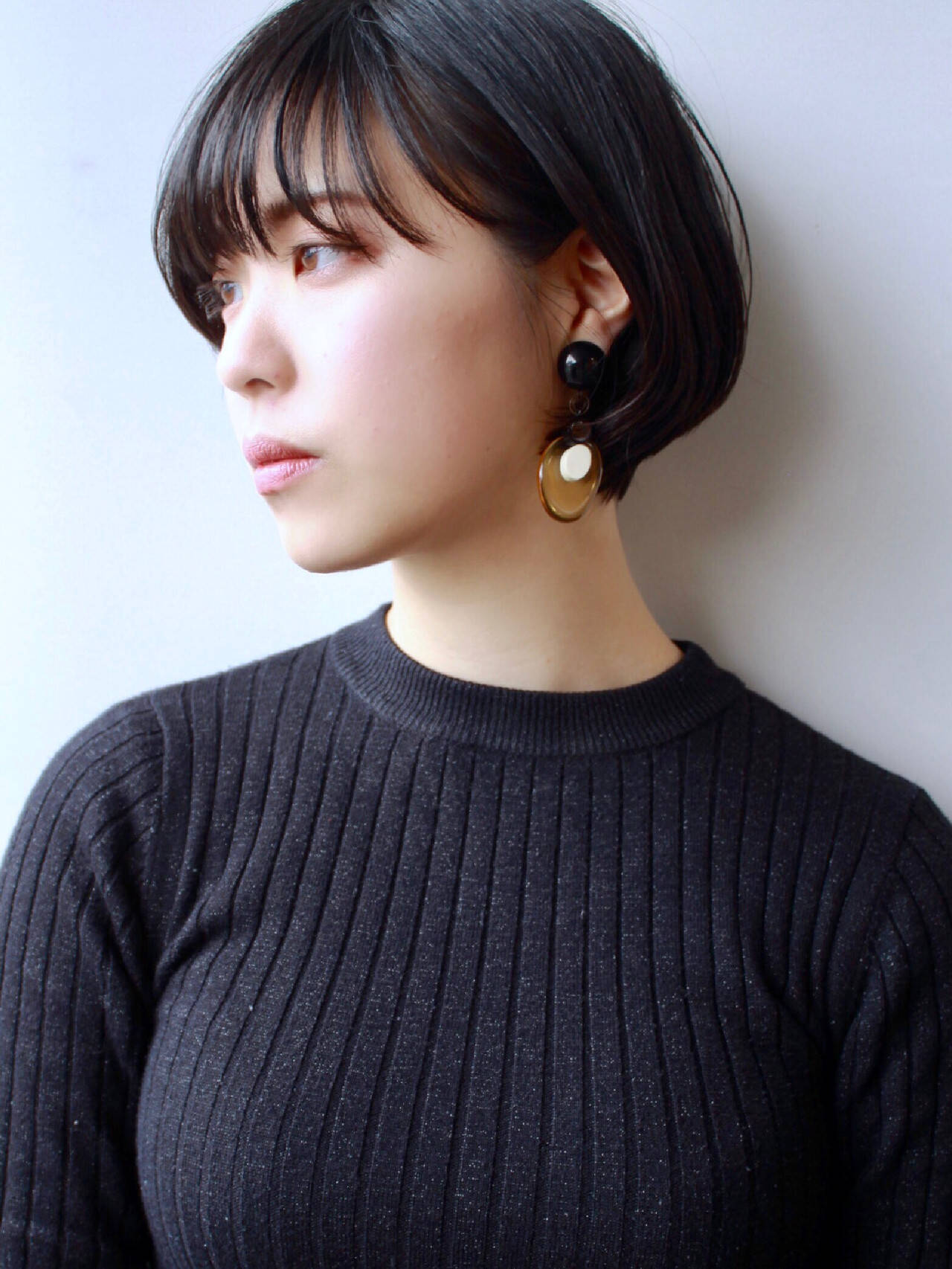 髪型 ボブ エレガント