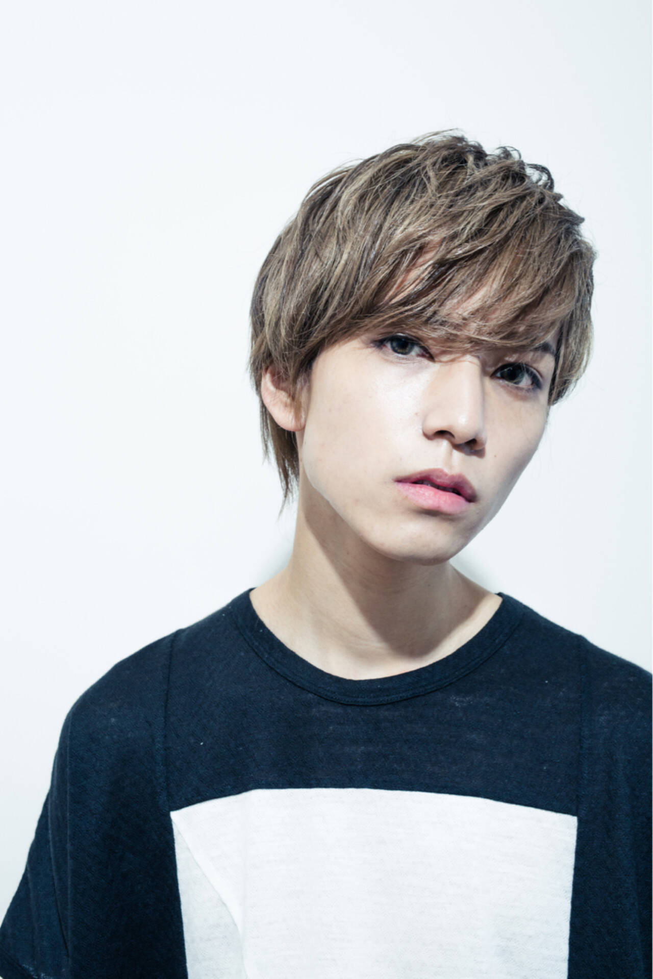 メンズ 髪型 ハイライト