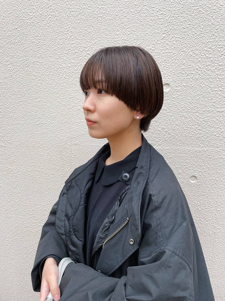 ストレート ショート ショートヘア マッシュショート Kiit Waka Hair