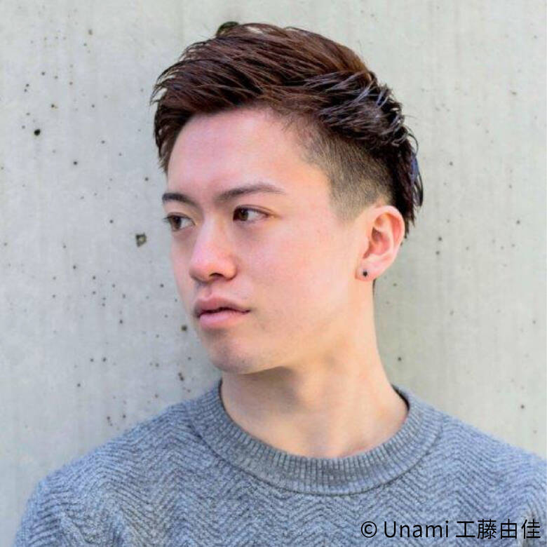メンズ パーマ 刈り上げ モテ髪 Unami Omotesando Unami 工藤由佳 Hair