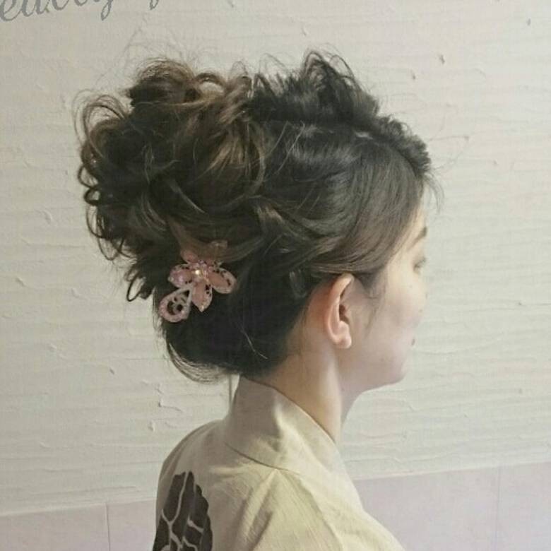 セミロング ヘアアレンジ 和装 着物 あ あ Hair セミロング ヘアアレンジ 和装 着物 あ あ Hair