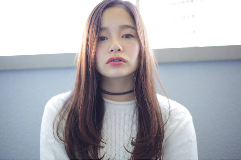 大人かわいい かわいい おフェロ 抜け感 定野 桃子 Hair