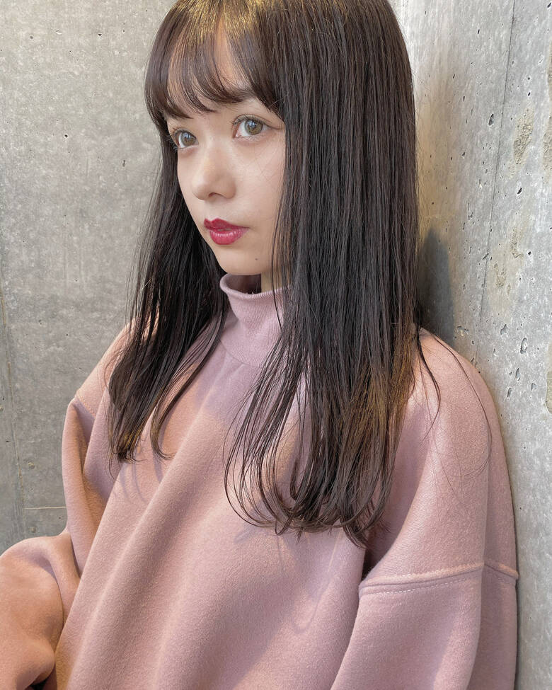 ラベンダーグレージュ グレージュ ナチュラル アッシュグレージュ Balloon Hair Shiho Hair