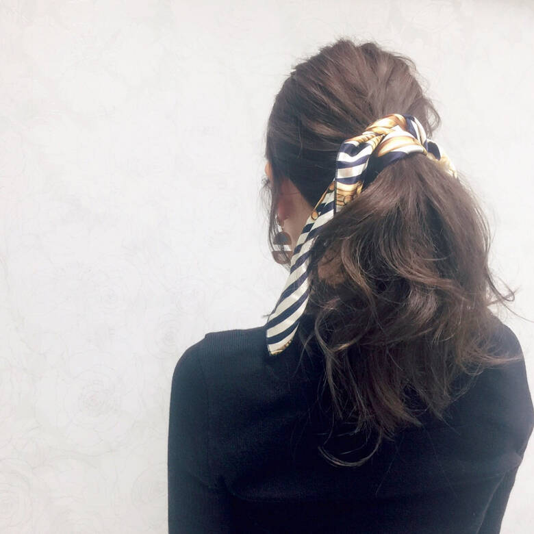 簡単ヘアアレンジ ショート ポニーテール ロング ルーミエ Roumier Ikumi Hair