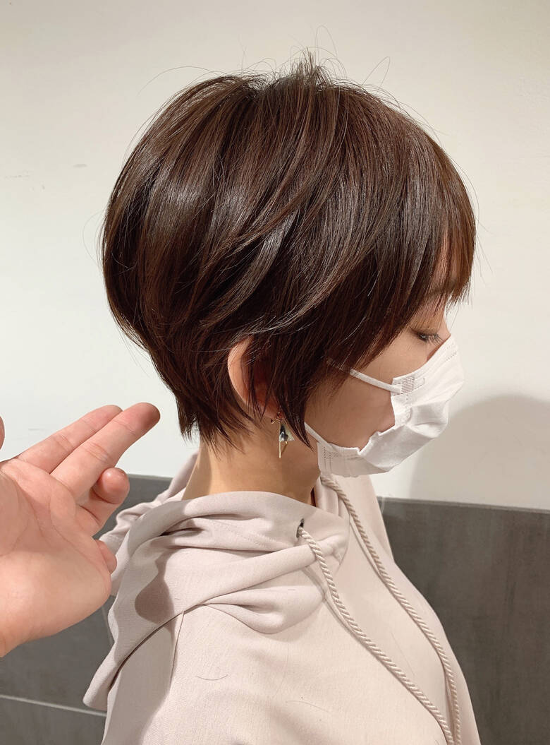 大人ショート ナチュラル ショートボブ ショートヘア Neolive Susu オカモト ナツキ ショートヘア Hair