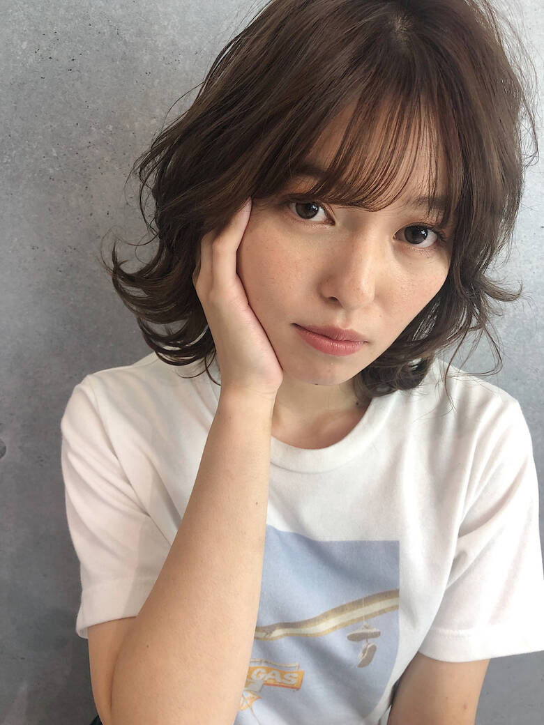 ウルフカット ニュアンスウルフ マッシュウルフ ナチュラルウルフ Tetecoquette リコ Hair