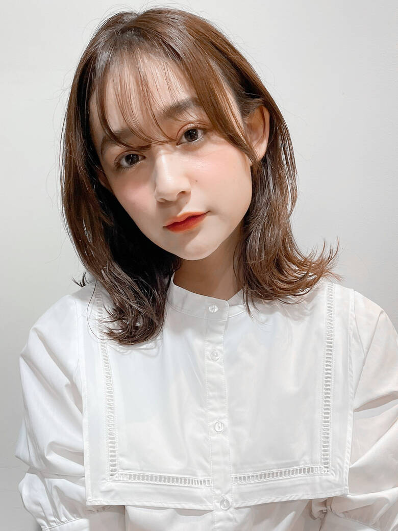 ひし形シルエット くびれボブ ナチュラル ミディアム Dydi表参道 本田結 ほんだゆい Dydi表参道 Hair