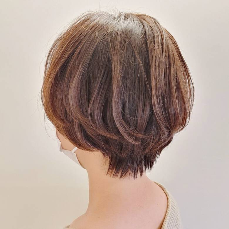 ショートヘア 縮毛矯正 ハンサムショート ナチュラル Avant Naoko Miura 大阪 心斎橋 Avant Hair