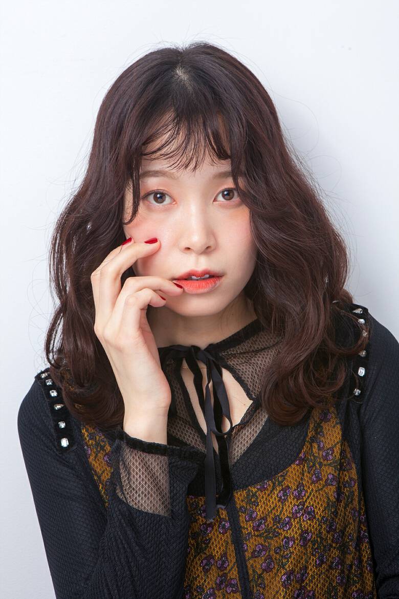 パーマ セミロング エレガント 韓国風ヘアー Tanpopo Hair In 韓国 韓国のゴヨンジュ 4777 Hair