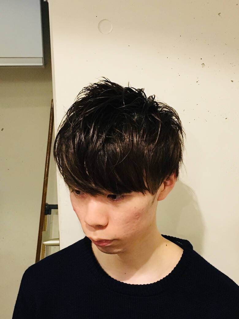 メンズヘア 大人ショート メンズカット メンズマッシュ Antico 上岡 康 6391 Hair